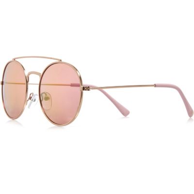 Girls pink brow bar sunglasses